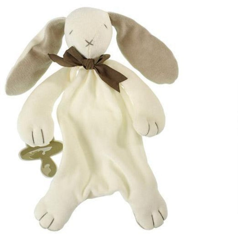 Maud n Lil Organic Baby Rattle - Ears the Bunny – OnChicBabyClothes